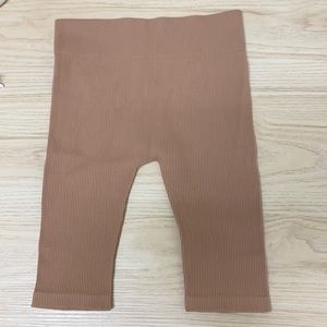 Tan Biker Shorts